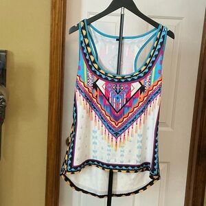 Tribal Print Women's Tank Top